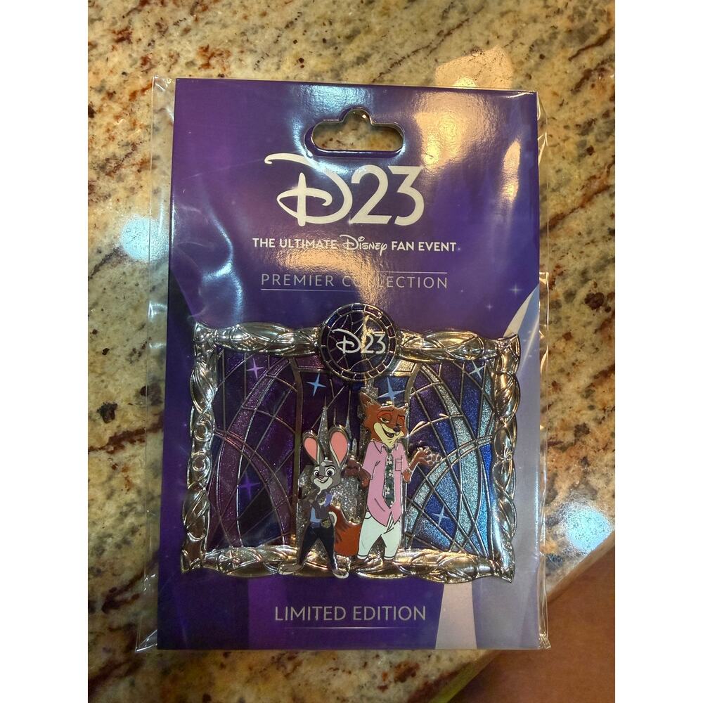 NIB D23 2026 Premier Collection Pin Judy Hopps and Nick Wilde from Zootopia